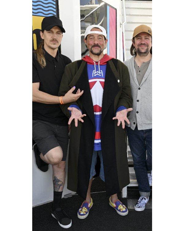 Clerks III Kevin Smith Olive Bob Trench Coat